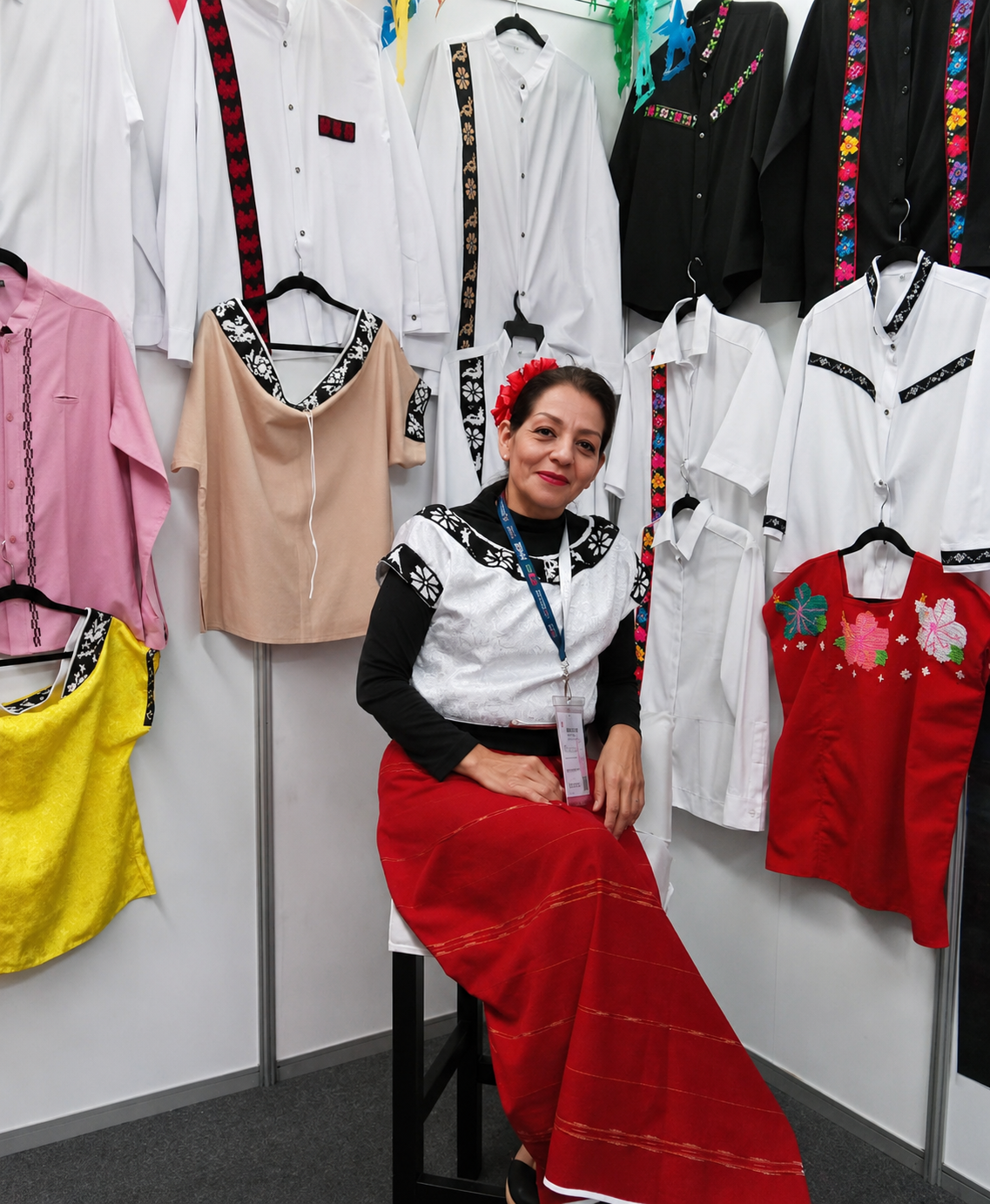 María Patricia, coordinadora del proyecto