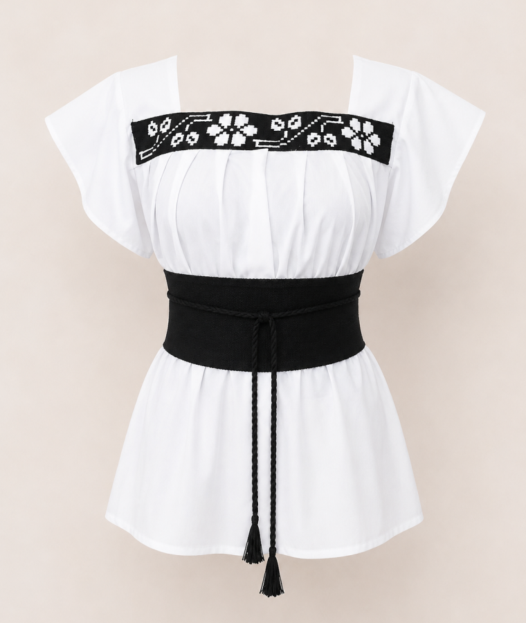 Blusa artesanal